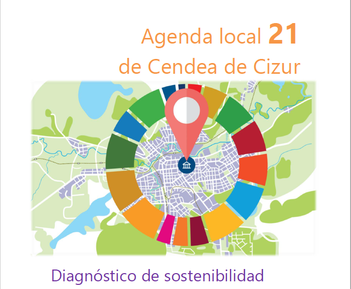 Imagen de la portada del diagnóstico de sostenibilidad de la Agenda Local de Cendea de Cizur
