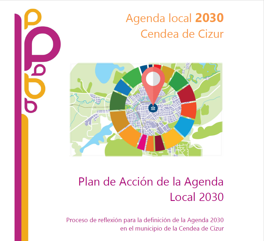 Portada plan de acción de la Agenda Local 2030 de Cendea de Cizur